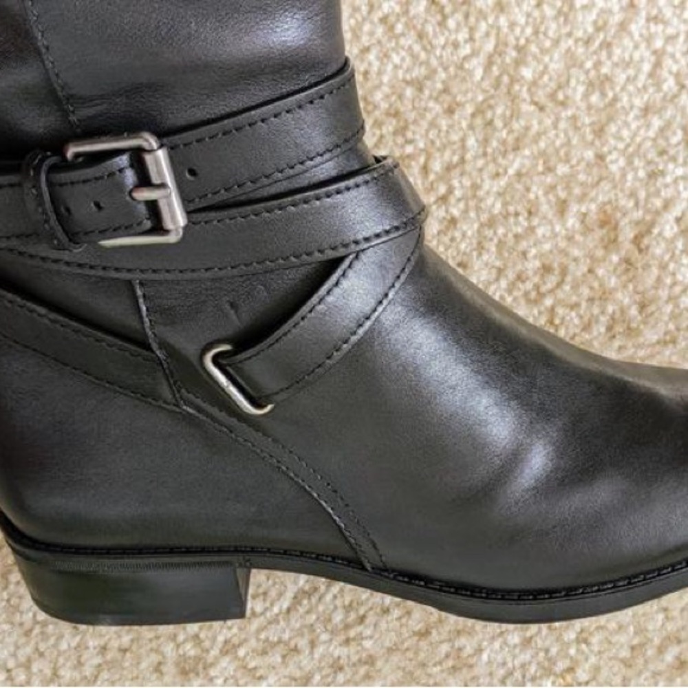 Sam Edelman Patsy Elegant Black Over the Knee Boots - Picture 2 of 15